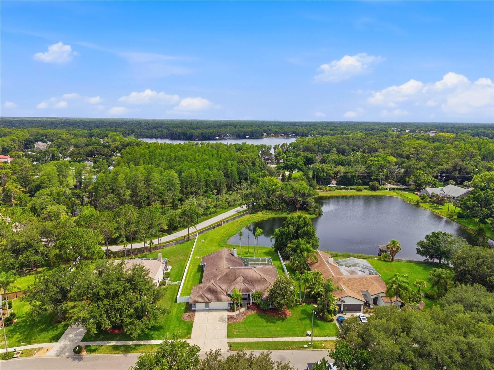 Front aerial view - 17024 WINNERS CIR, ODESSA