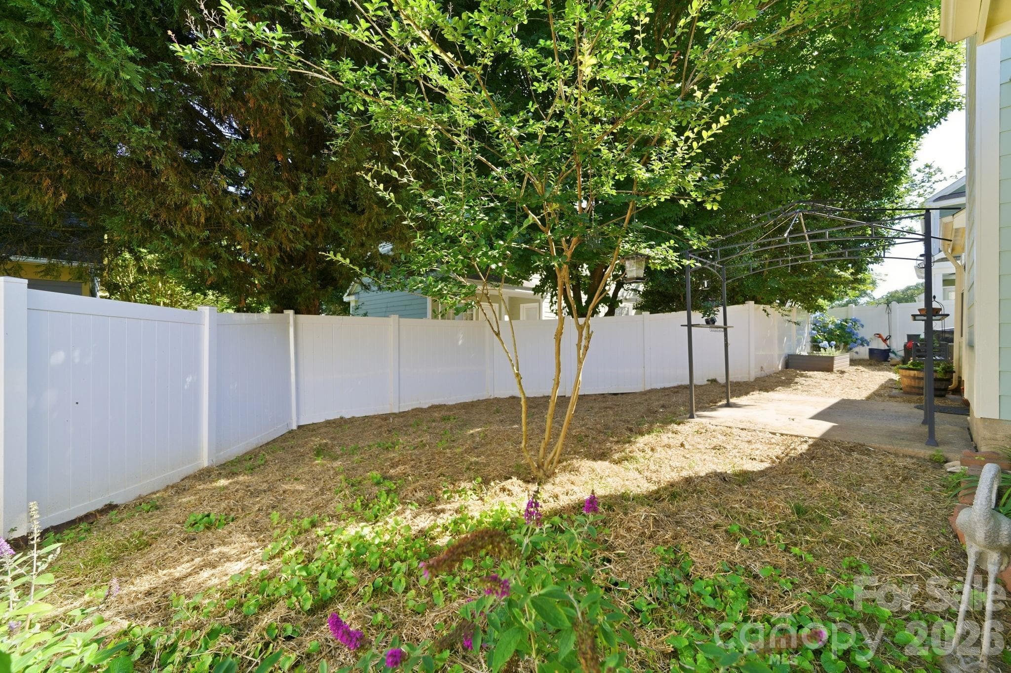 Fenced backyard - 5701 Ebley Lane, Charlotte