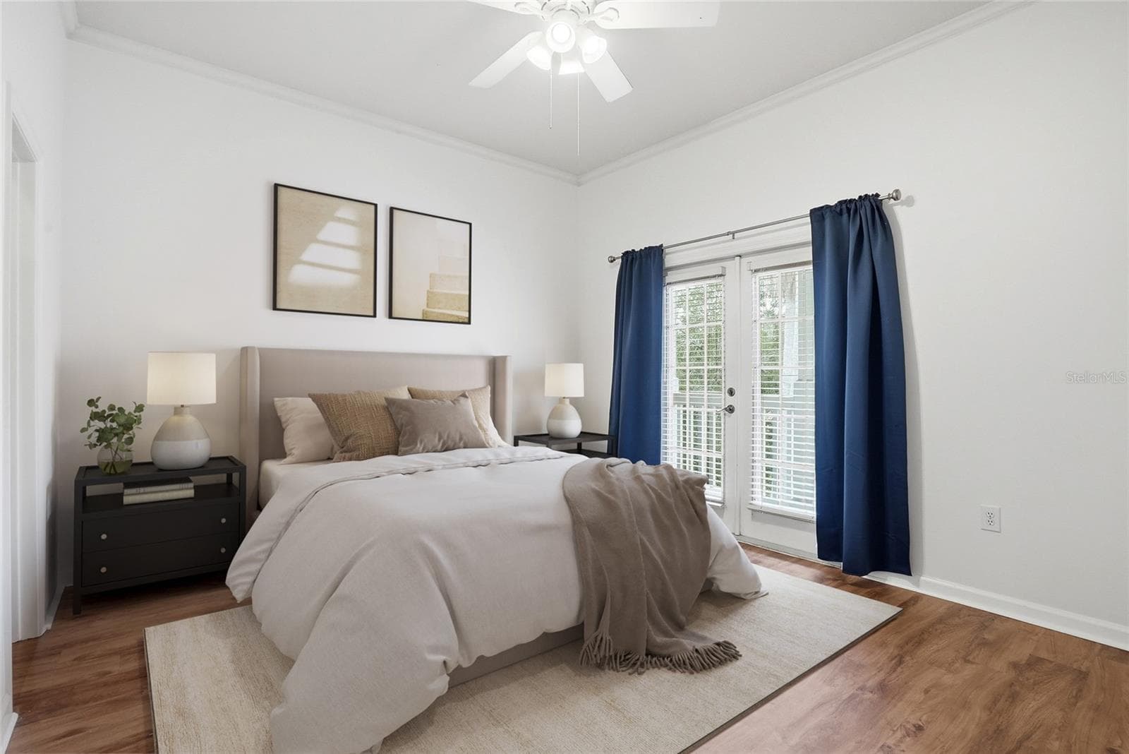 Staged 3rd floor has 2 bedrooms with amazing light and both on on suite bathrooms and large closets - 809 S OREGON AVE #B, TAMPA