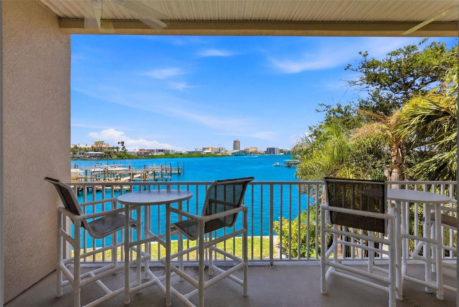 Balcony view. - 200 BRIGHTWATER DR #10, CLEARWATER BEACH