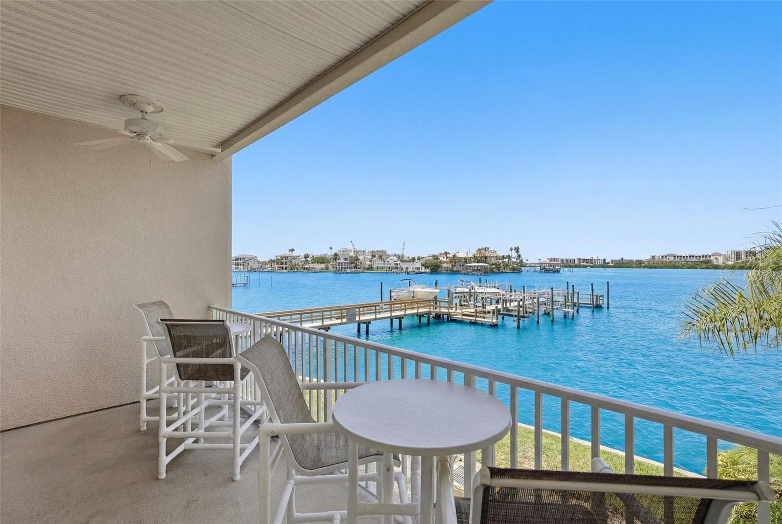 Balcony view. - 200 BRIGHTWATER DR #10, CLEARWATER BEACH