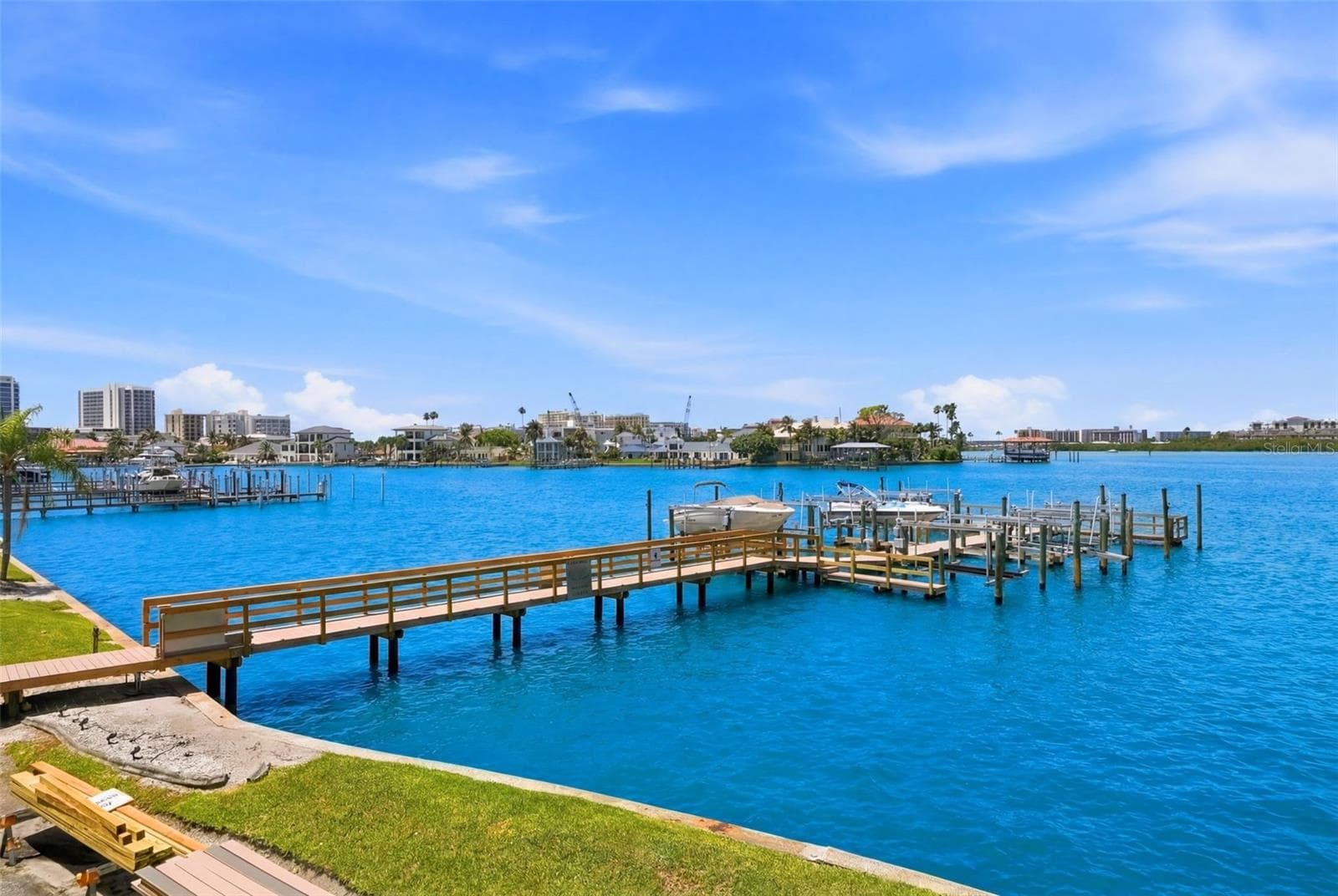 Balcony view. - 200 BRIGHTWATER DR #10, CLEARWATER BEACH