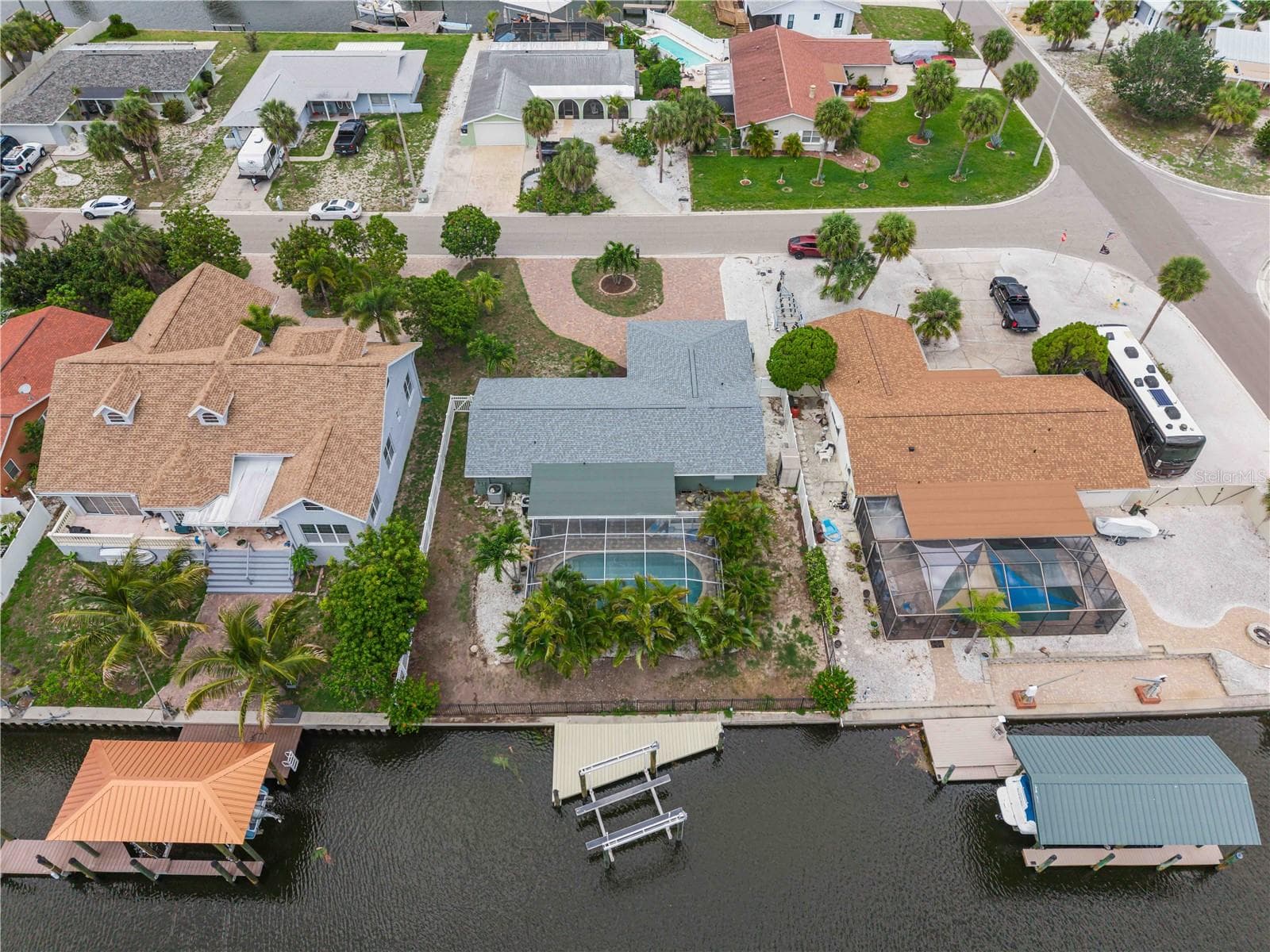 overhead facing north - 1004 SPINDLE PALM WAY, APOLLO BEACH