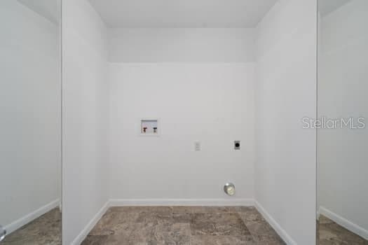 laundry hookups in closet primary bedroom - 2309 CYPRESS WALK WAY, RUSKIN