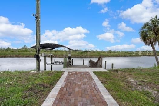walkway to dock - 2309 CYPRESS WALK WAY, RUSKIN