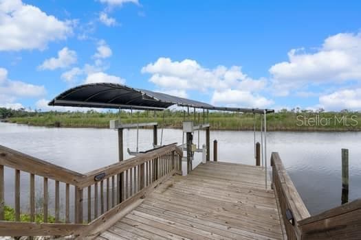 dock - 2309 CYPRESS WALK WAY, RUSKIN
