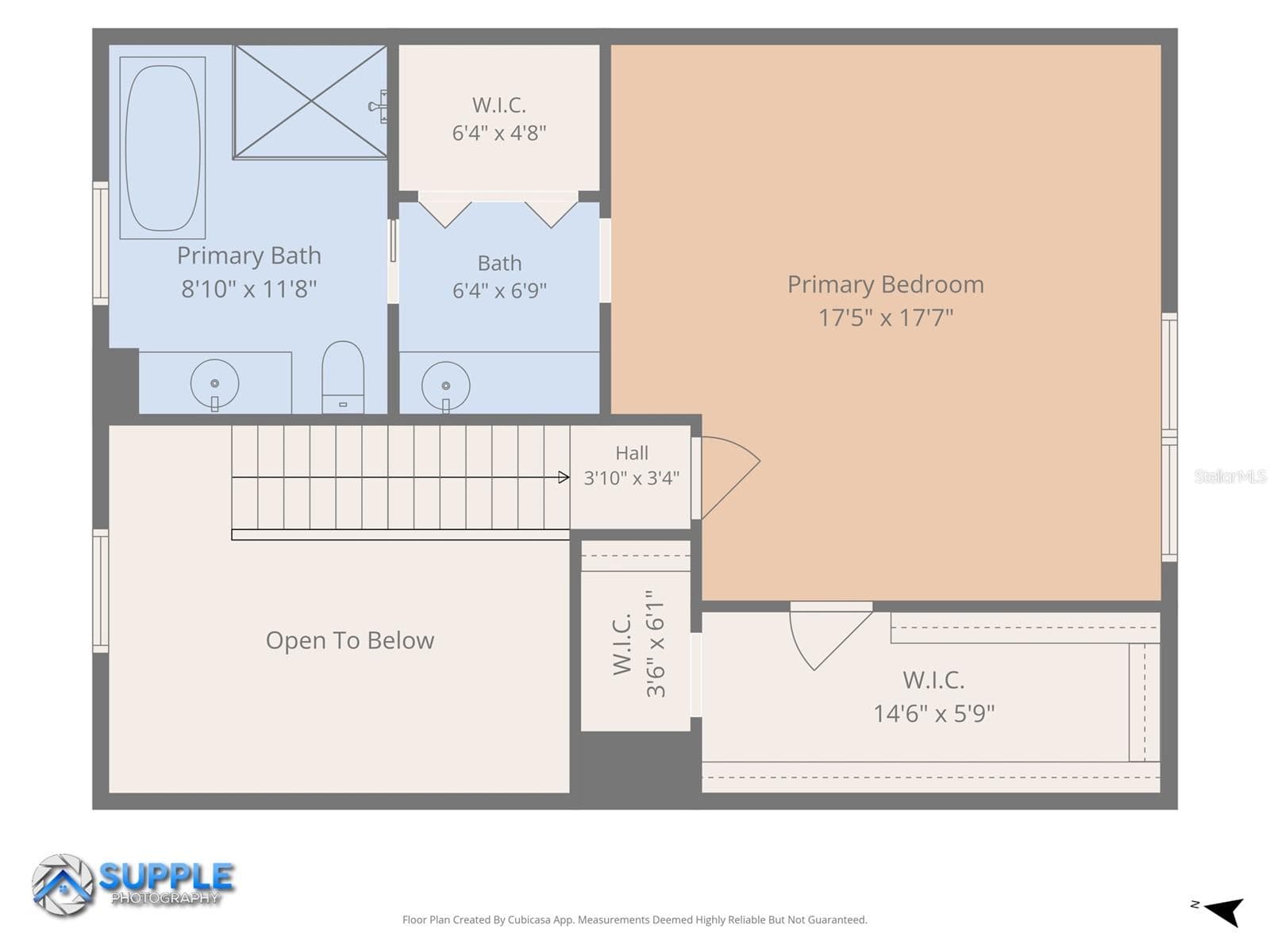 2nd floor plan - 2309 CYPRESS WALK WAY, RUSKIN
