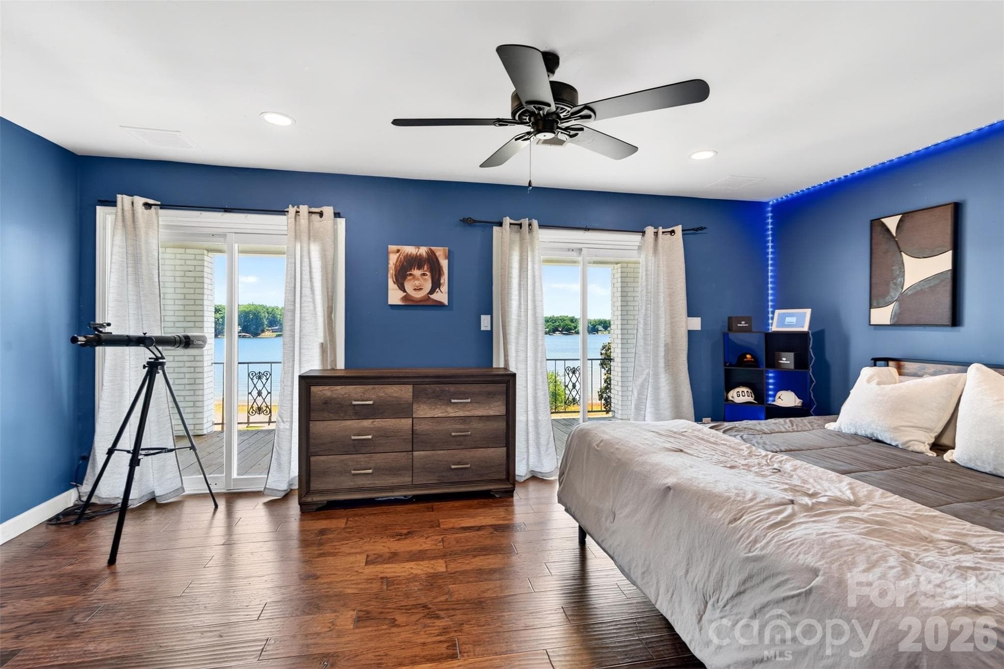 bedroom w/ view - 615 Kenway Loop, Mooresville