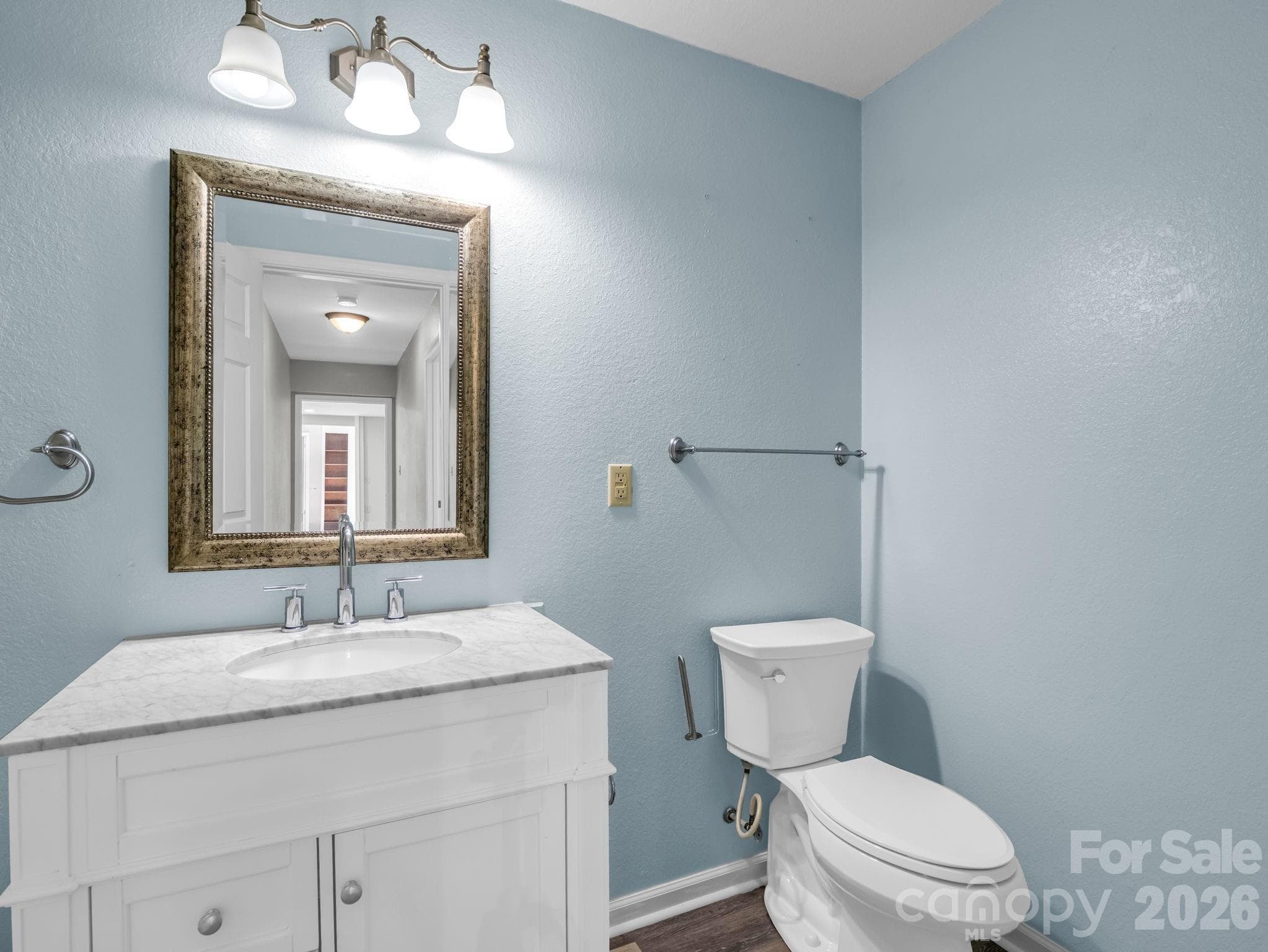 Guest bath, located main hallway - 35 Chastain Hill Road, Mills River