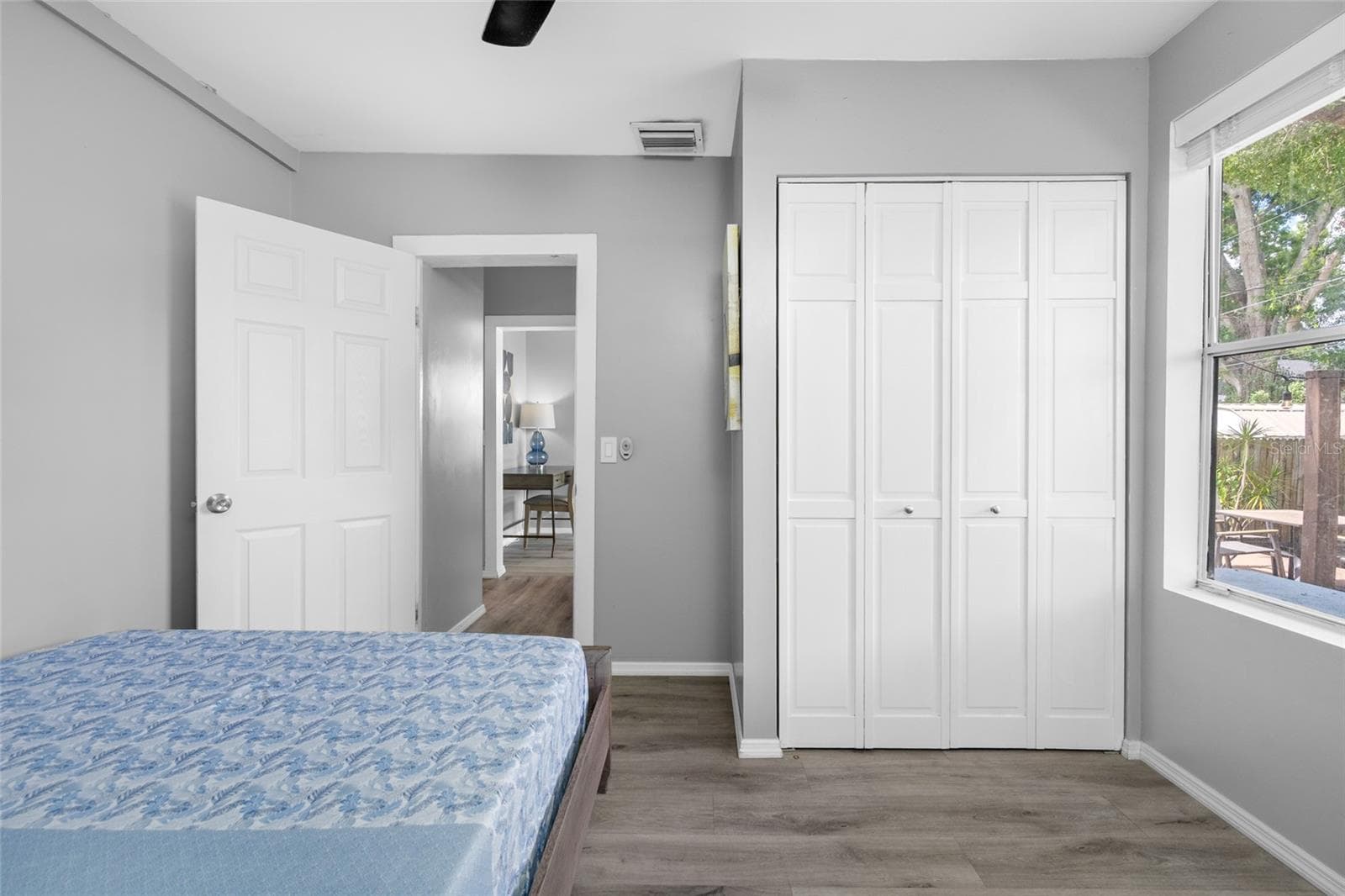 Bedroom 2 with built in closet - 5044 BETTY ST N, ST PETERSBURG