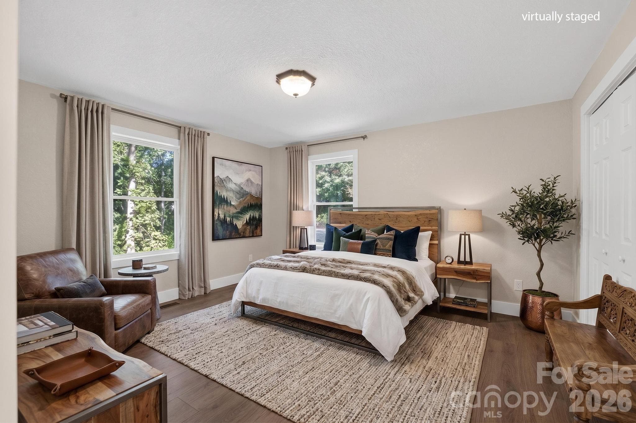 virtually staged - 2448 Alfred Hartley Road, Lenoir