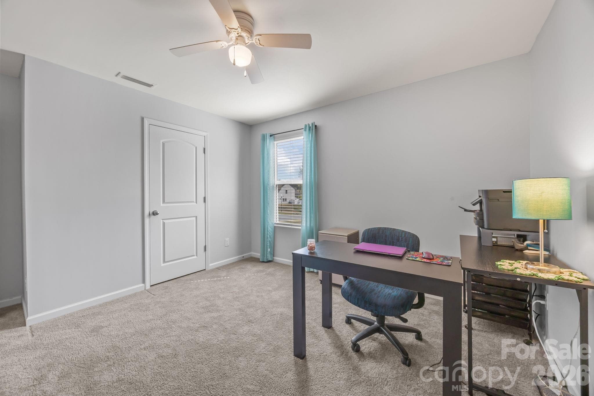 Bedroom #2-currently being used as an office - 813 Yorkshire Drive, Albemarle