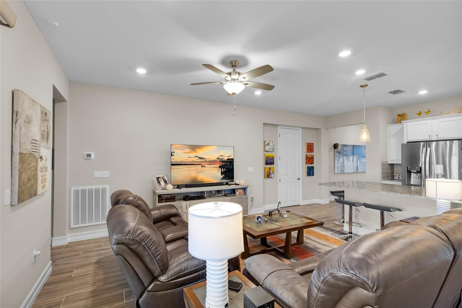 Living room - 4394 NW 54TH TER, OCALA