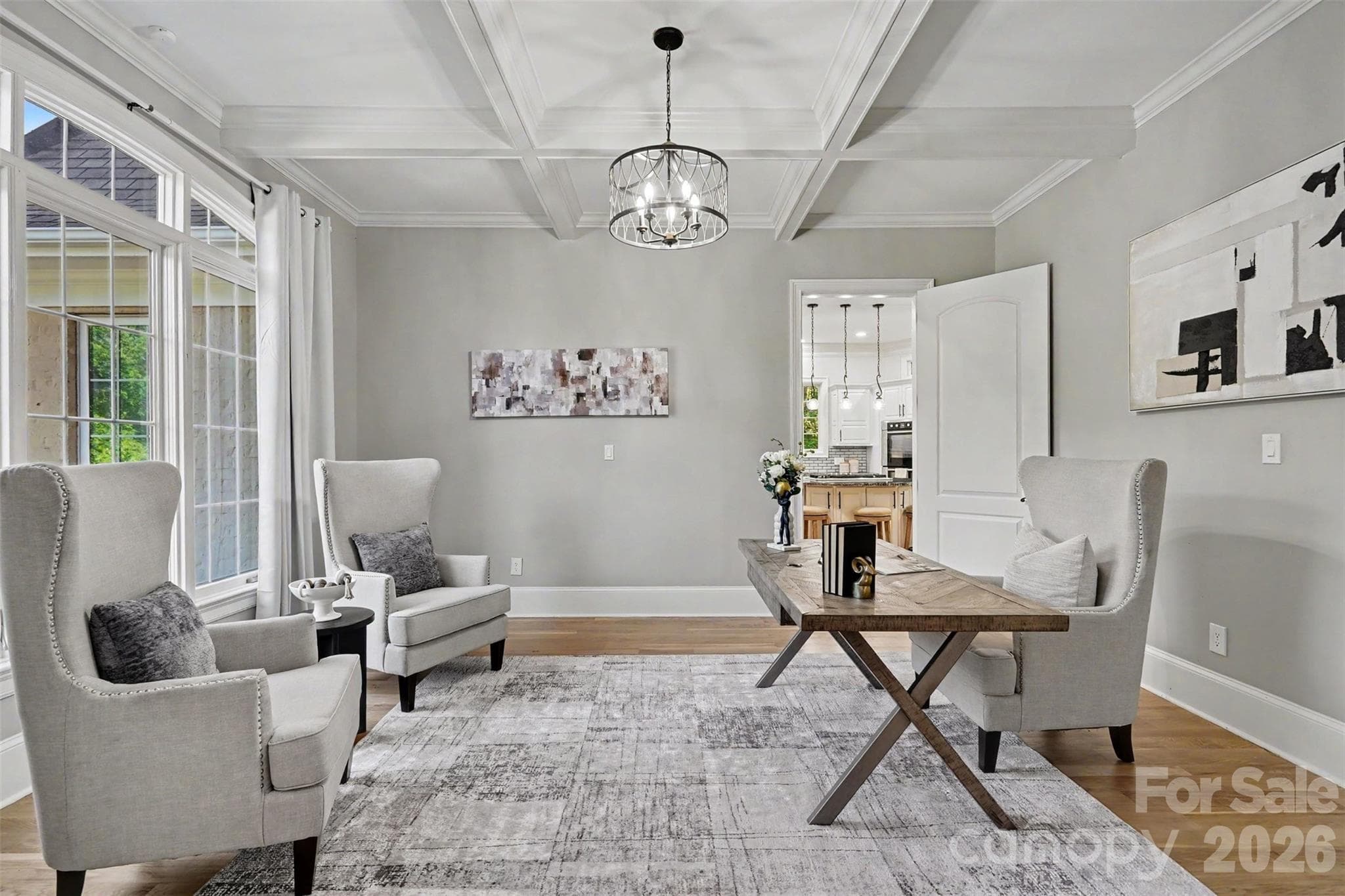 Dining / Office Room - 5129 Watermead Lane, Belmont