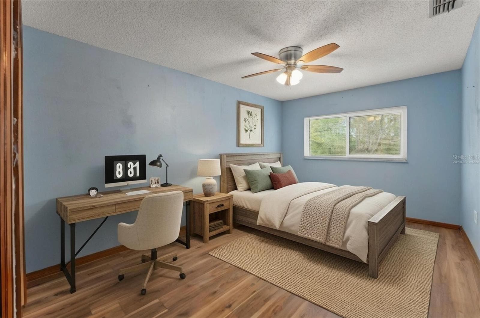 primary guest bedroomVirtually Staged - 1357 DINSMORE CT, NEW PORT RICHEY
