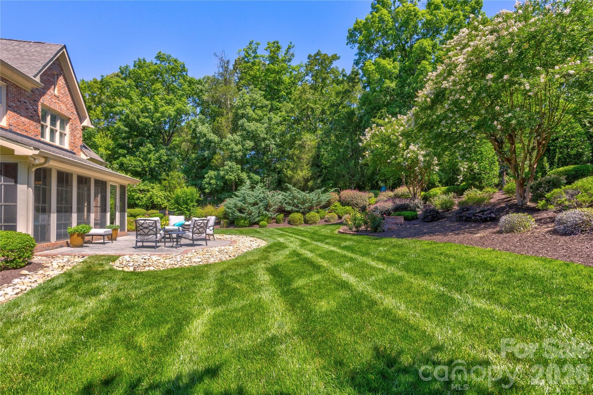 Back yard - 6005 Willowood Road, Kannapolis