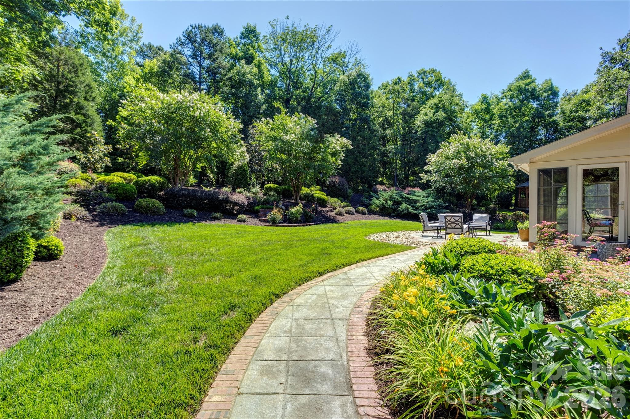 Yard from drive area - 6005 Willowood Road, Kannapolis