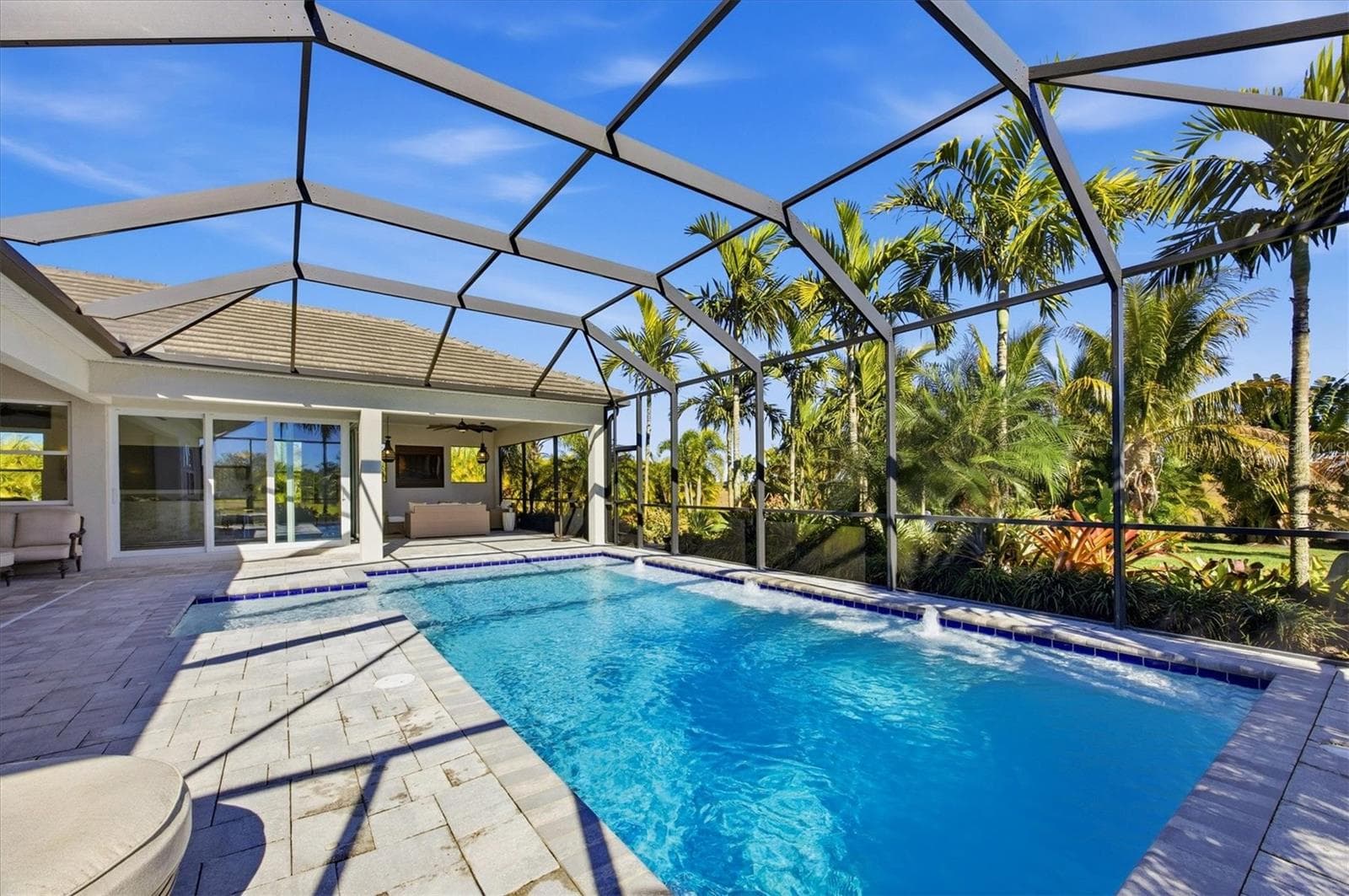 Screened Pool with Lush Landscaping - 3467 COMPOUND CT, SARASOTA