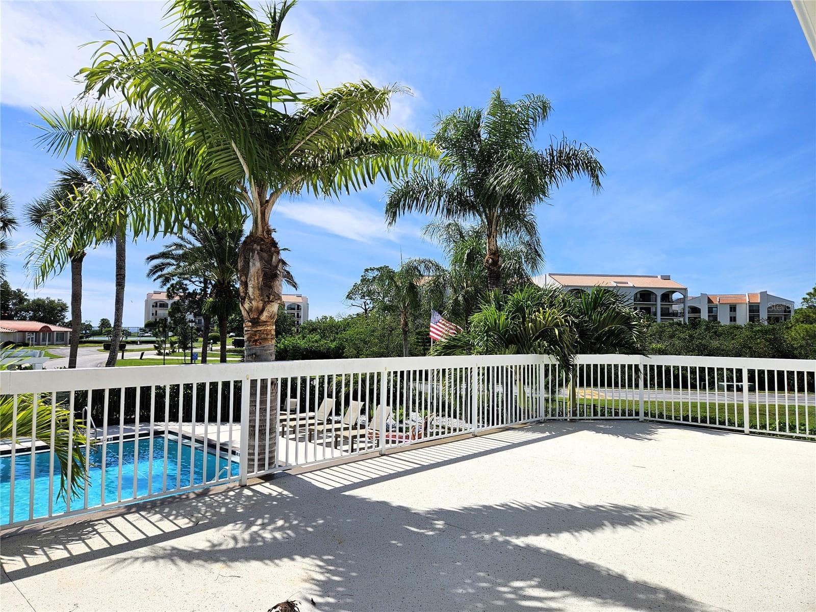 Entertainment area by clubhouse - 1800 MARINER DR #9, TARPON SPRINGS