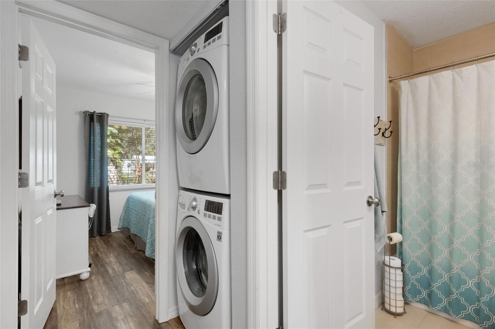 Washer/Dryer in Hallway - 8039 GARDEN DR #109, SEMINOLE