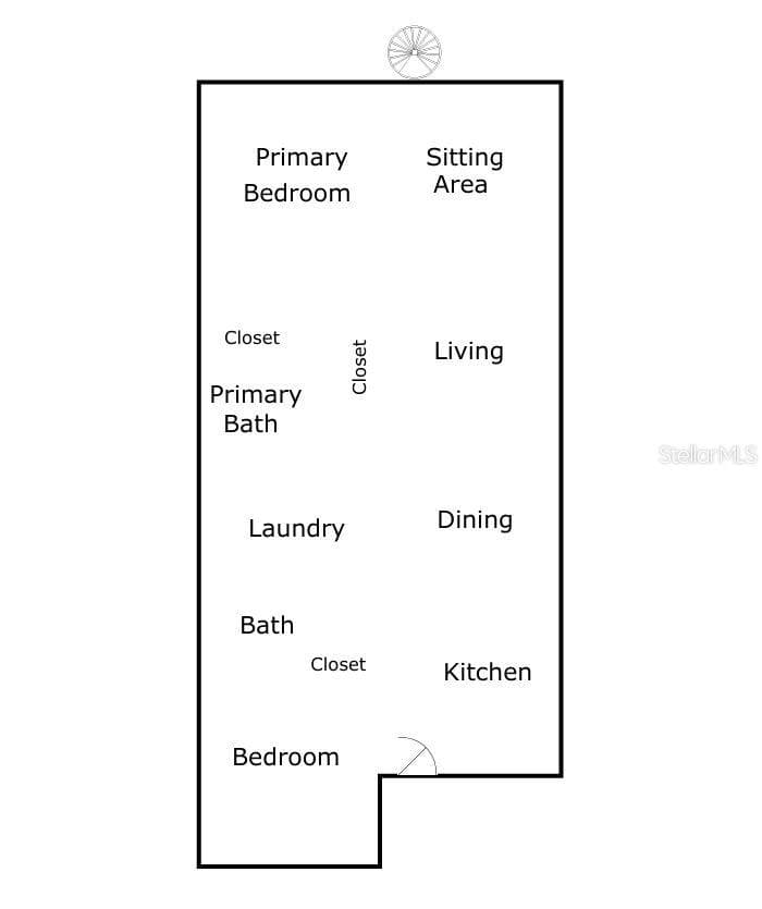 Sketch - 1800 MARINER DR #9, TARPON SPRINGS