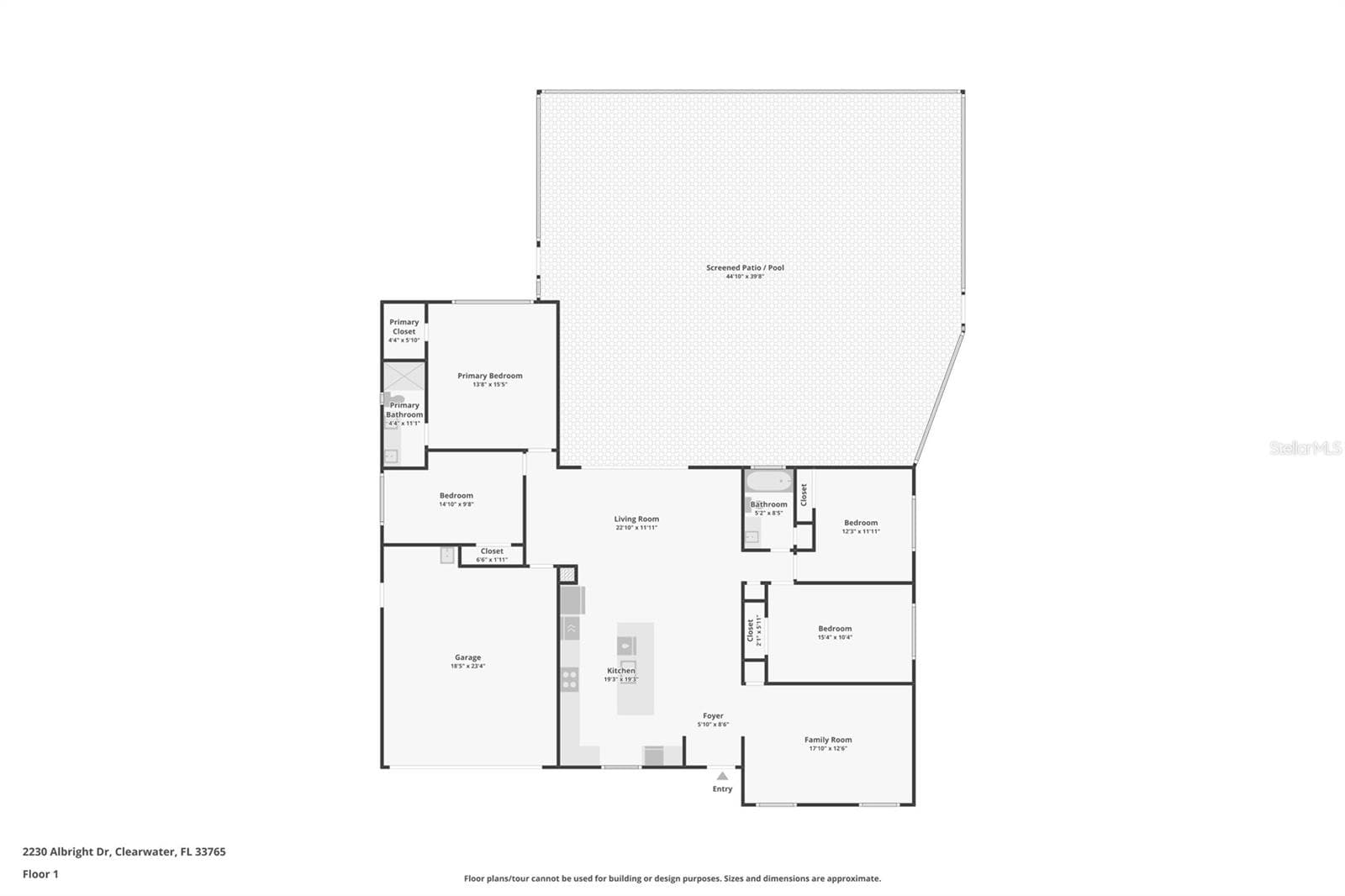 Single Family Residence at 2230 ALBRIGHT DR, CLEARWATER, photo 40 of 40
