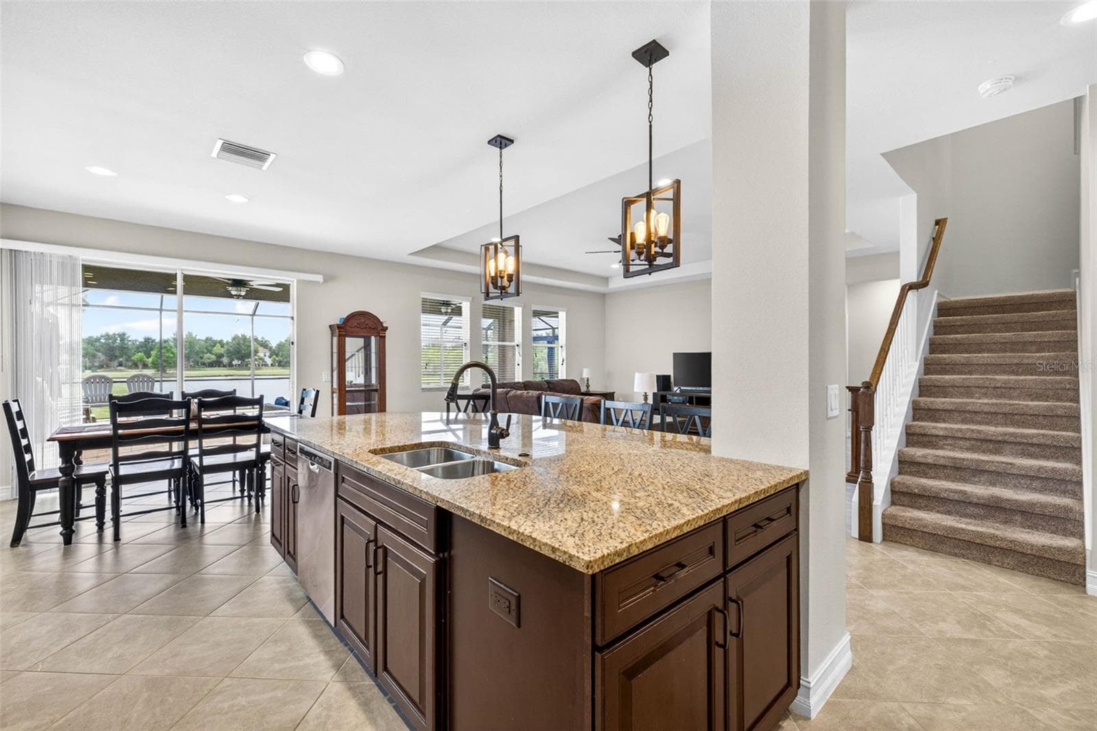 Stay connected to everyone while entertaining. - 7109 BAY LAUREL CT, WESLEY CHAPEL