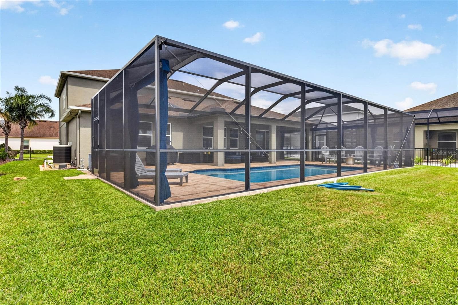 Still more space in the yard- can be fenced. - 7109 BAY LAUREL CT, WESLEY CHAPEL