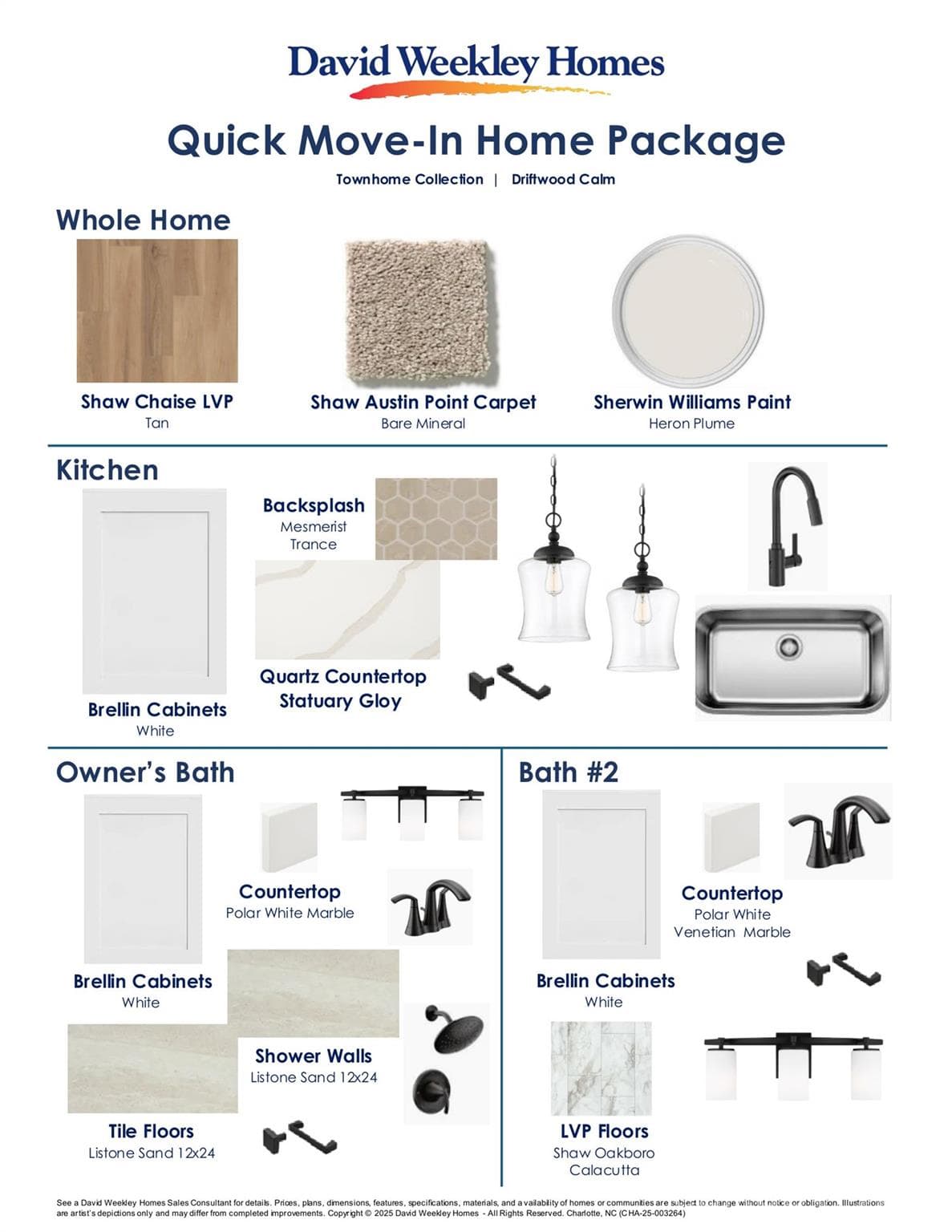 Driftwood Calm Design Package - Matthews