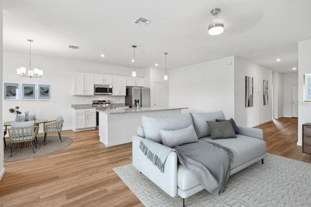 Living / Dining - 36 RYMER LN, PALM COAST