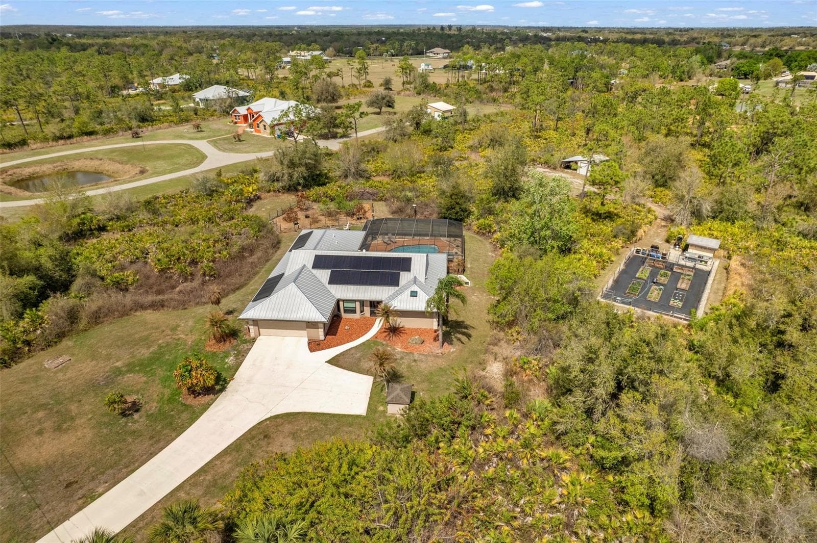 Single Family Residence at 29350 SAM WAY, PUNTA GORDA, photo 91 of 96