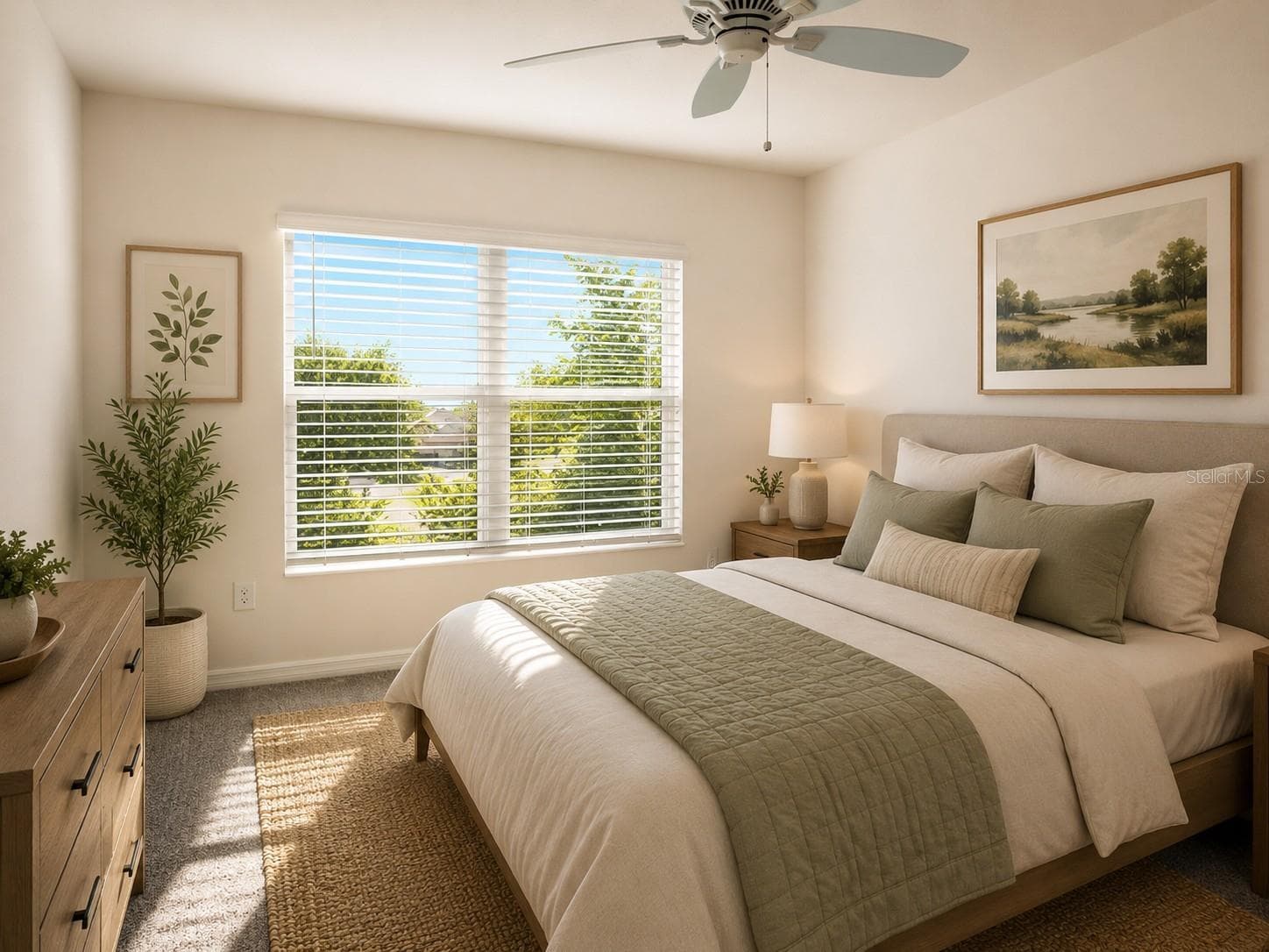 AI stagged spare front bedroom (#3) - 6522 MCKNIGHT LOOP, THE VILLAGES