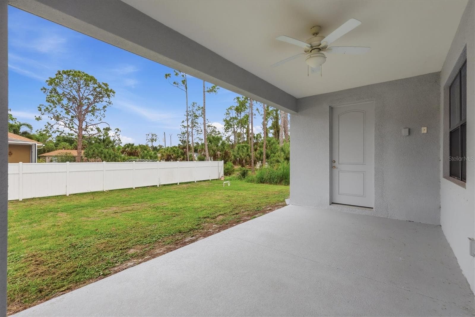 Covered Lanai with 2 entrances from the home - 4746 GLOBE TER, NORTH PORT