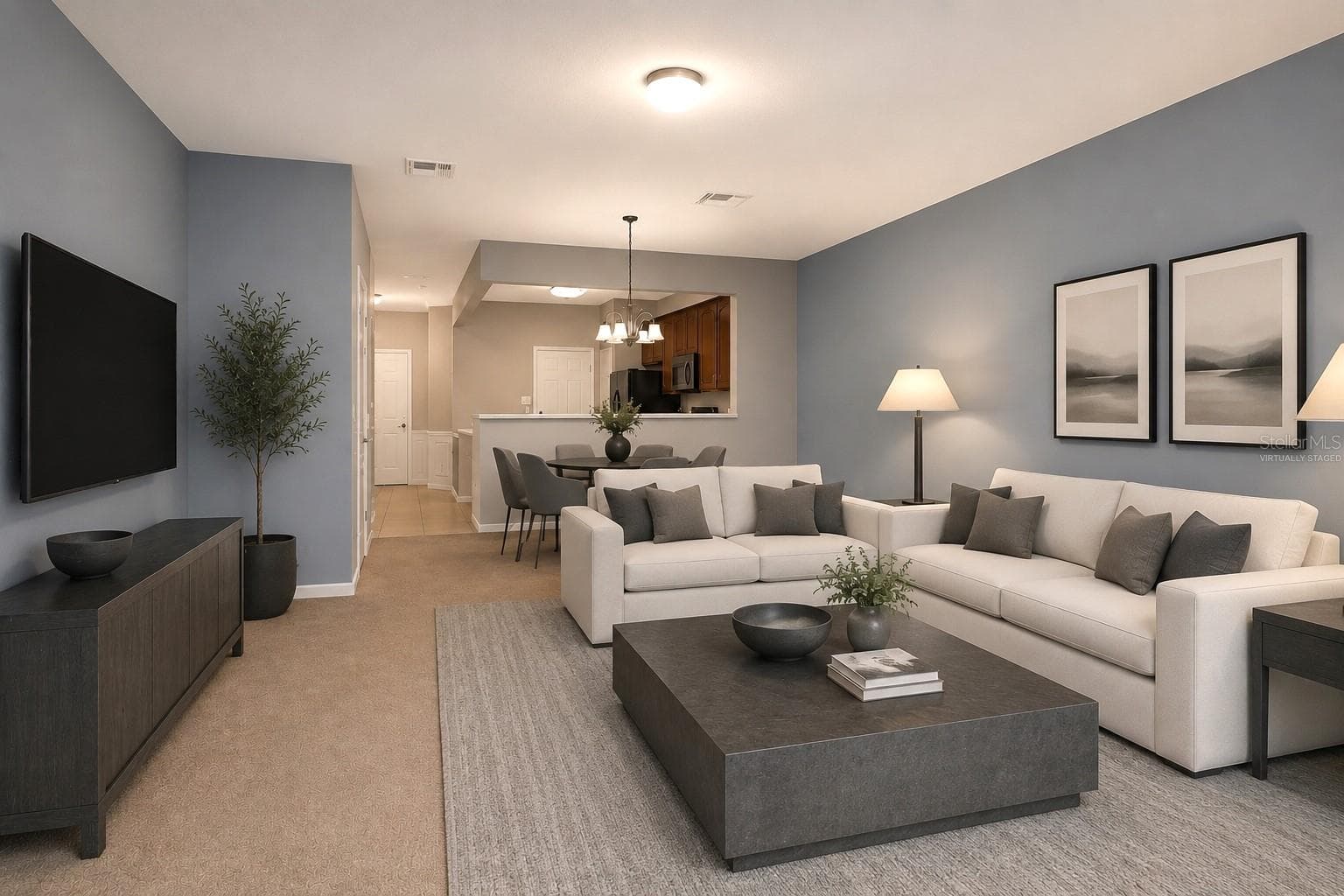 Virtually staged for visualization purposes - 6206 CASTELVEN DR #104, ORLANDO