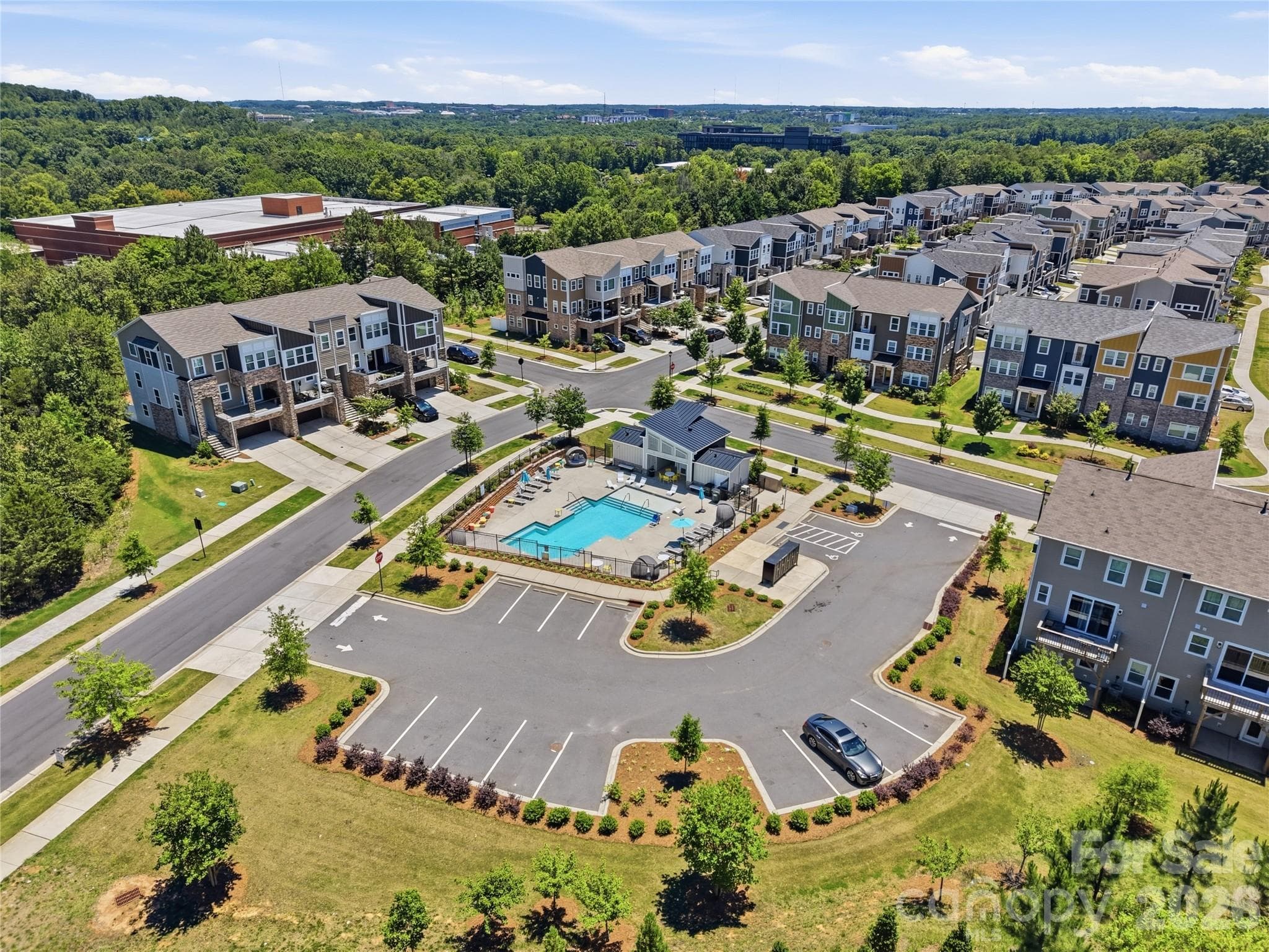 Located on the same street as the neighborhood community pool & amenties - 3324 Treble Court, Charlotte