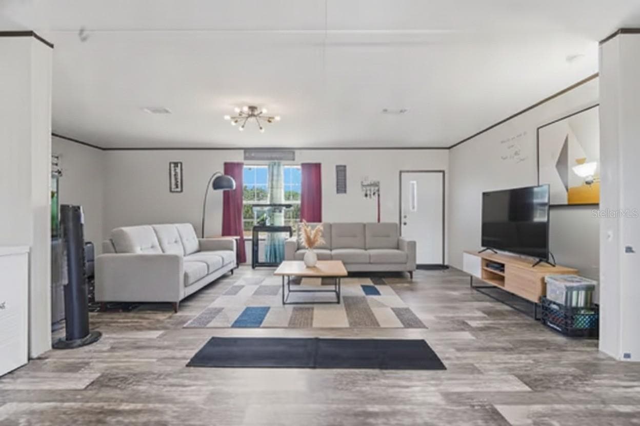 Living room - 7242 BLACK RD, LAKE WALES