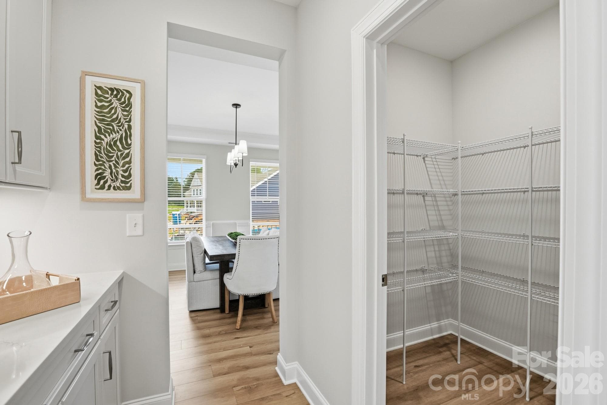 Butler's Pantry to dining room - Rock Hill