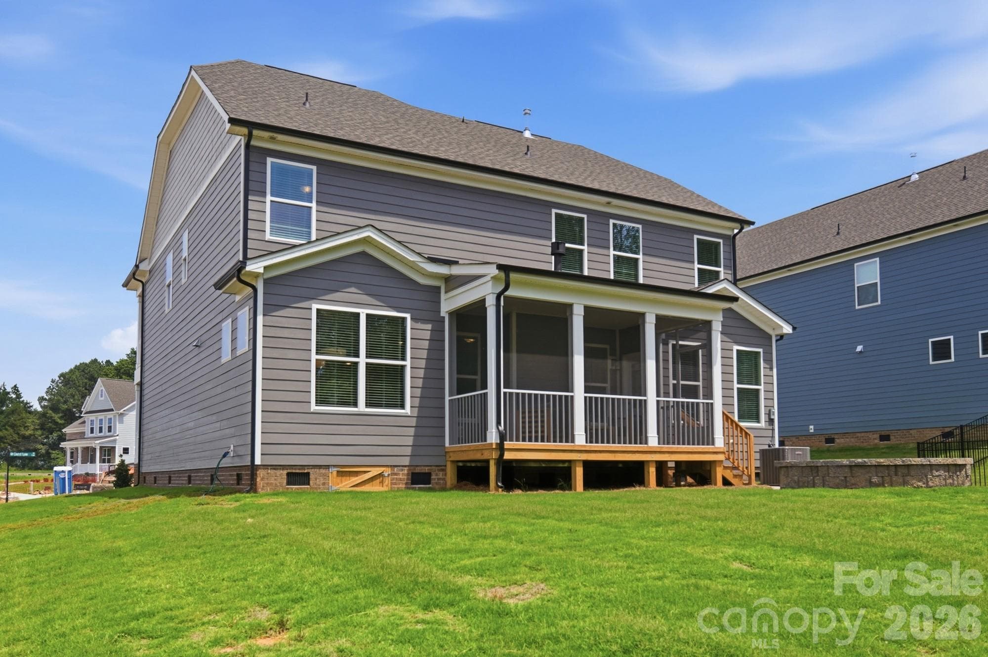 Rear of home - Rock Hill
