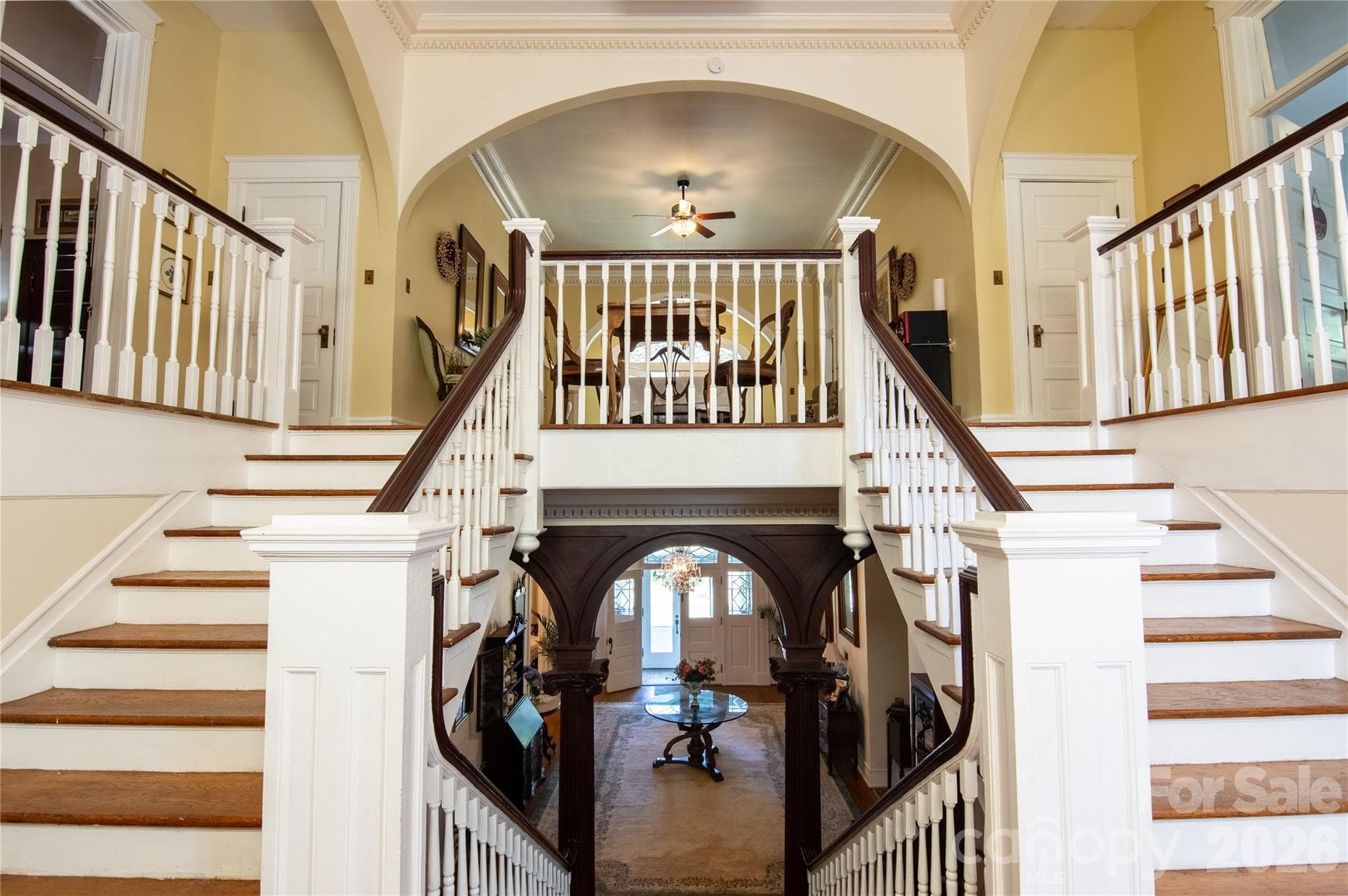Grand entry with spectacular staircase. - Shelby
