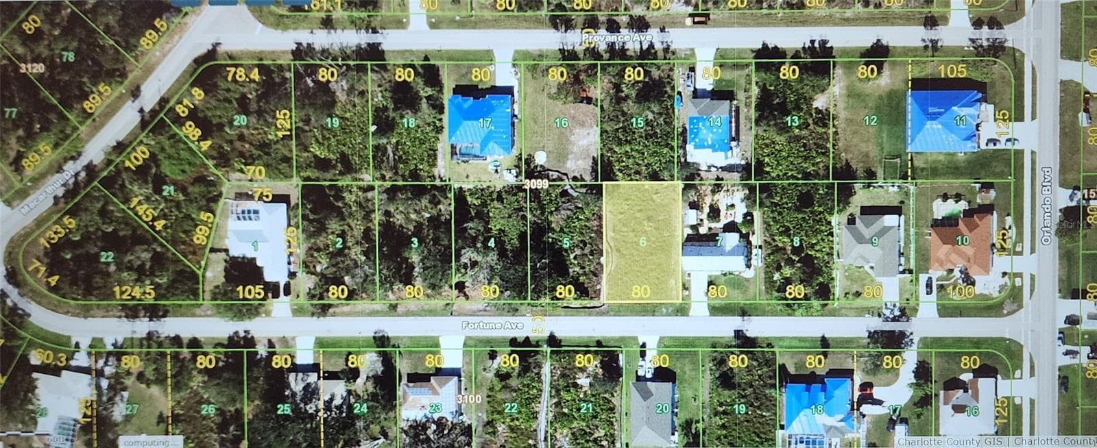 Land at 22498 FORTUNE AVE, PORT CHARLOTTE, photo 3 of 3