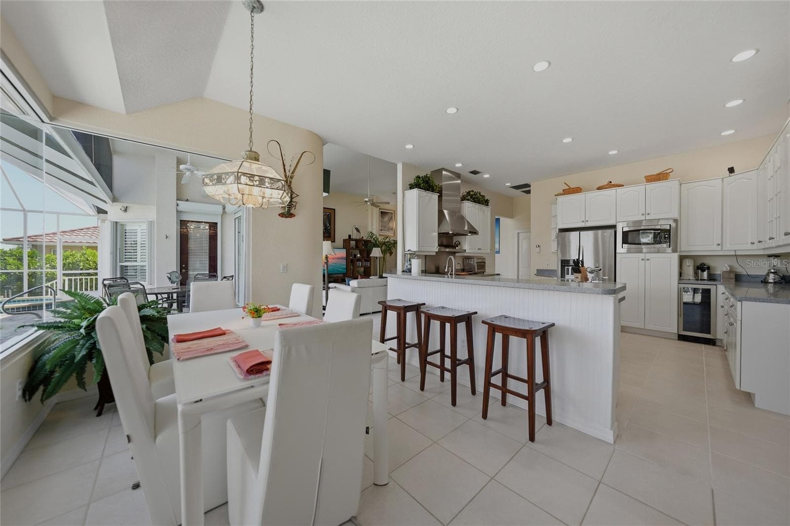 Dining Room/Kitchen - 436 VALLETTA CT, PUNTA GORDA