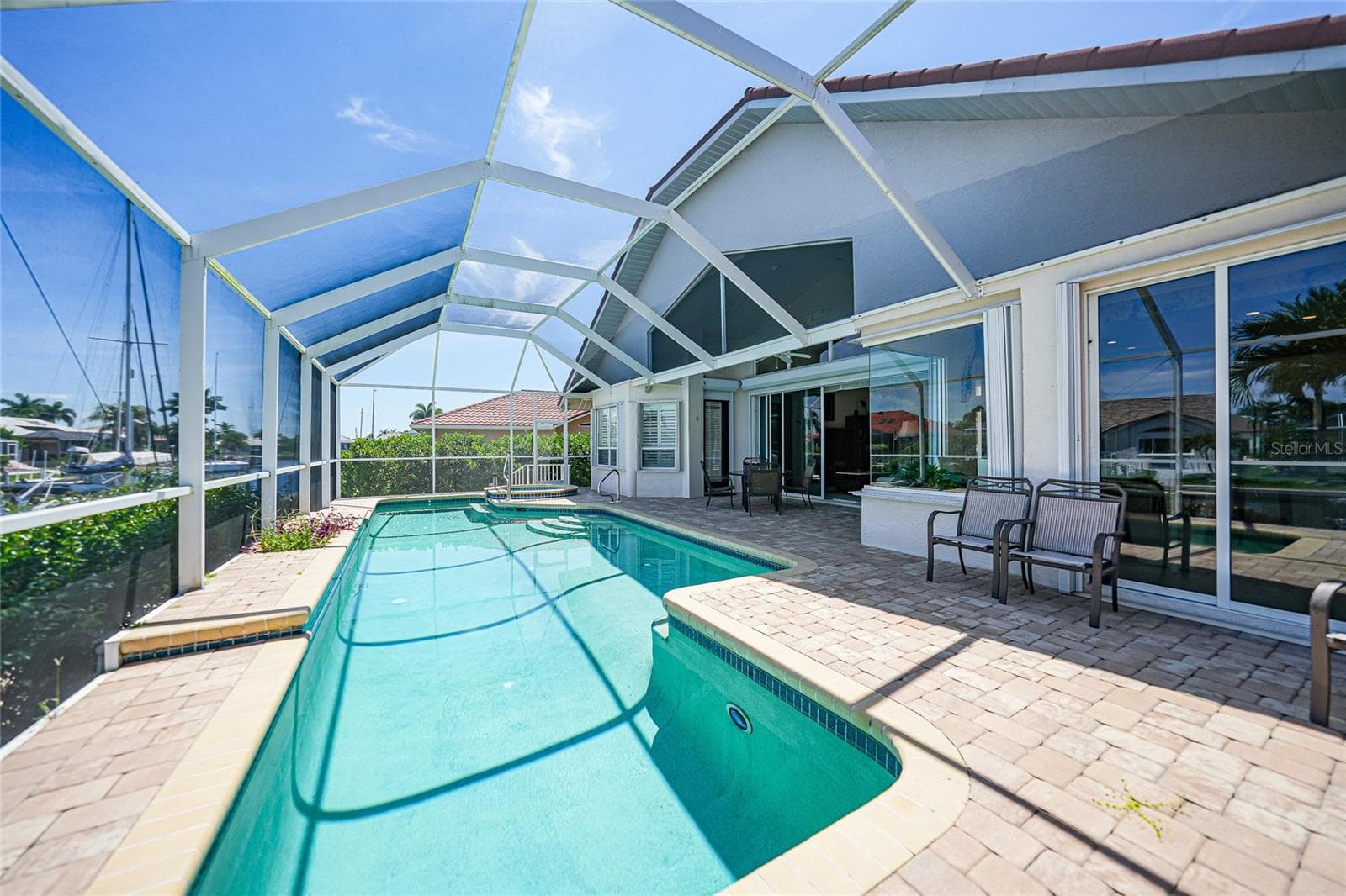 Heated Pool and Hot Tub - 436 VALLETTA CT, PUNTA GORDA