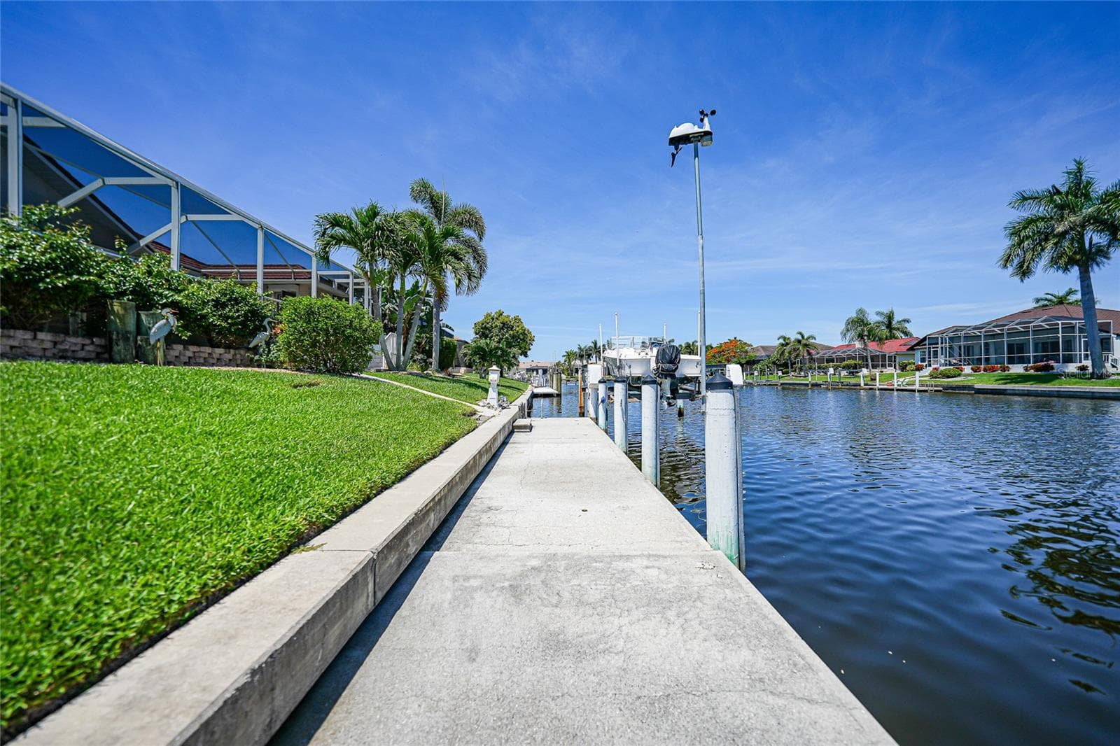 Canal Views and Dock - 436 VALLETTA CT, PUNTA GORDA