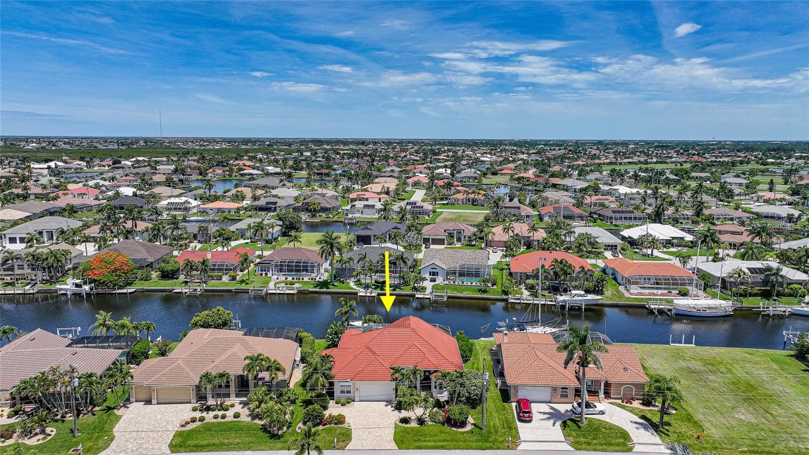 Aerial Views - 436 VALLETTA CT, PUNTA GORDA
