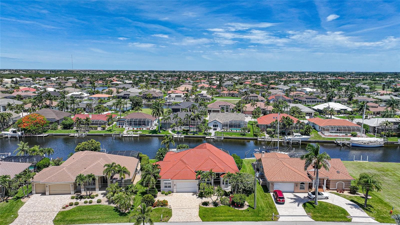 Aerial Views - 436 VALLETTA CT, PUNTA GORDA