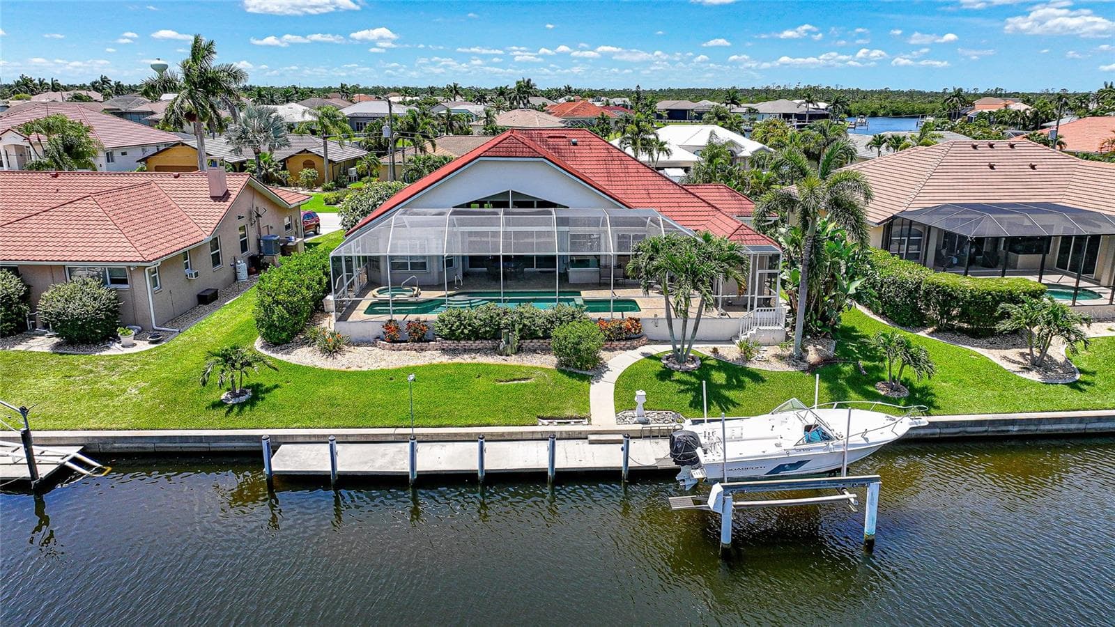 Aerial Views - 436 VALLETTA CT, PUNTA GORDA