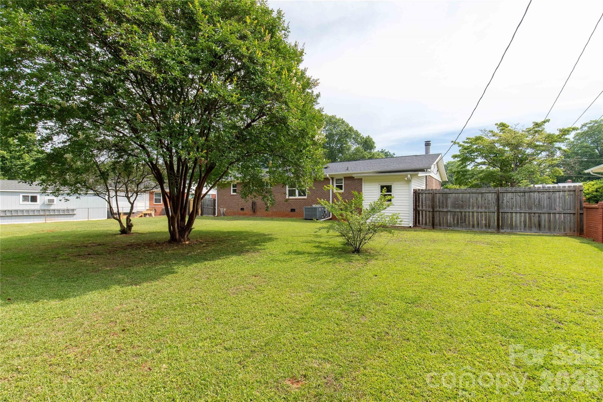 Large yard with plenty of shade trees - 755 Emorywood Lane, Rock Hill