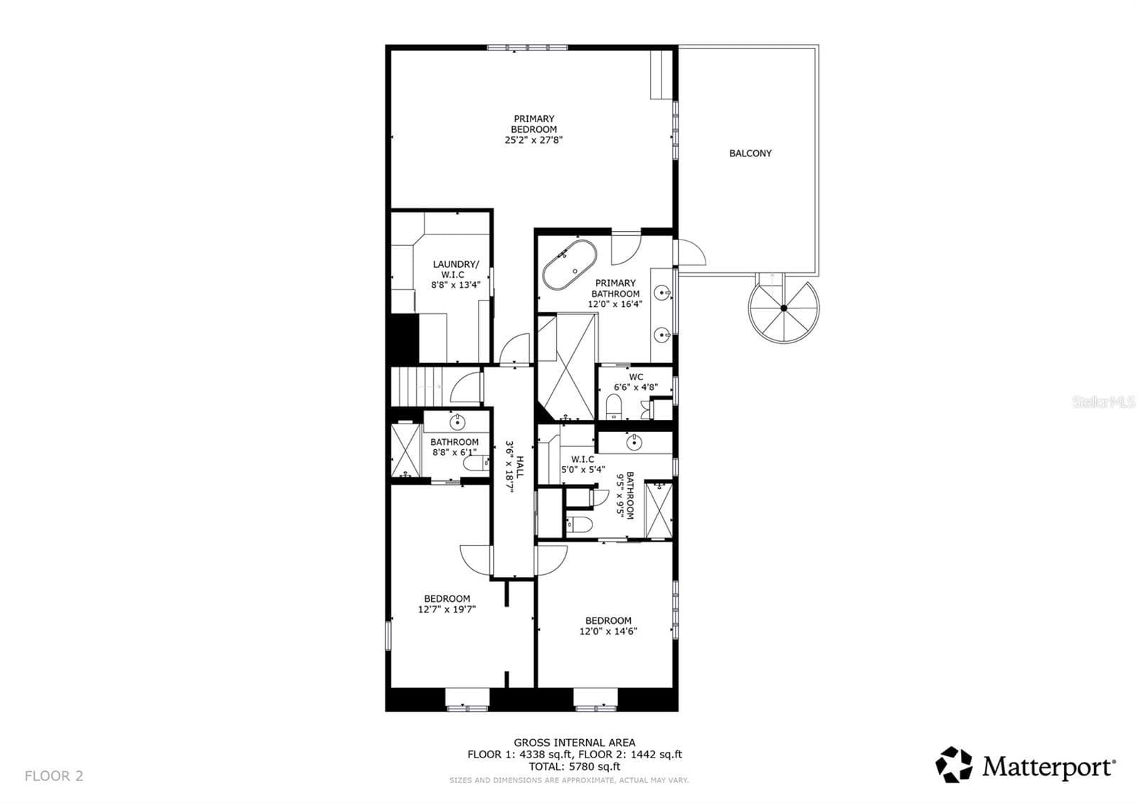 Floor 2 - 444 QUAY ASSISI CT, NEW SMYRNA BEACH