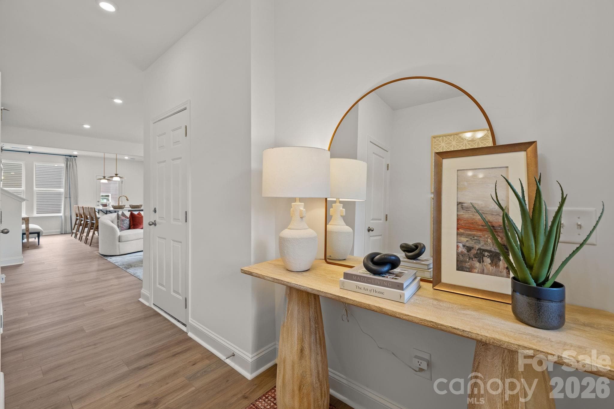 Representative Photo from Model - Foyer leading into living area - Charlotte