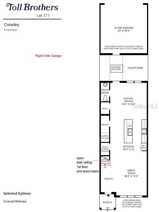 Townhouse at 12830 SUNSET WALK DR, WINTER GARDEN, photo 2 of 7